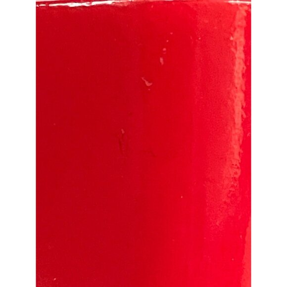 Vintage Pyrex Refrigerator Dishes Red Used Small Square Set of 2 Some Wear - Picture 13 of 16